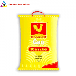 Bao gạo 10 kg - PP dệt có quai nhựa