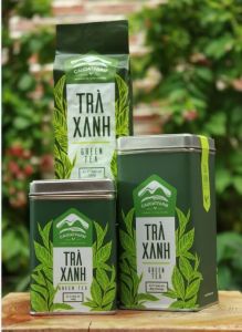 Hộp trà Kim Loại Cao Cấp
